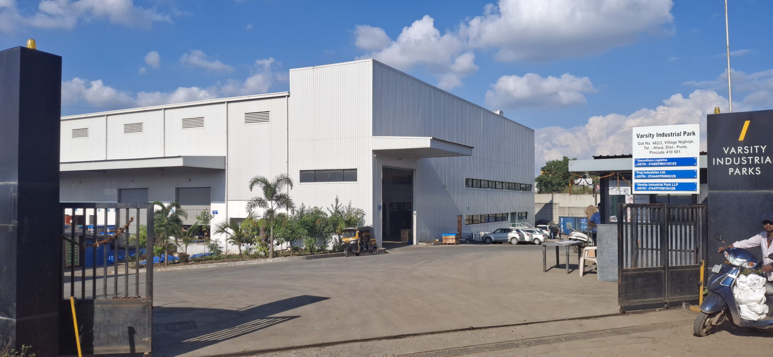 Logistics Warehouse Interior